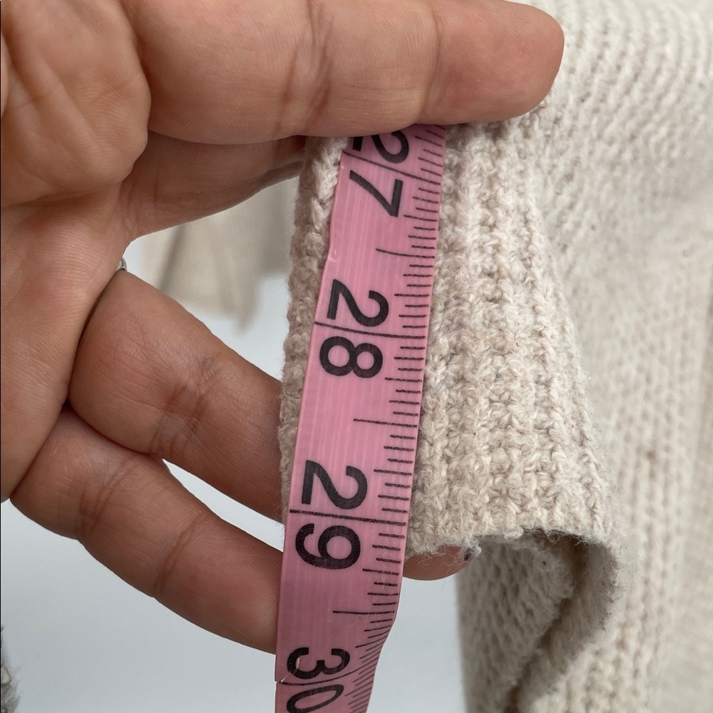 Aerie Cream Wide Leg Pants - Picture 6 of 6